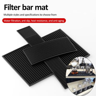 Tapete de Bar de Borracha Antiderrapante PVC Tapetes de Bar de Café Tapete de Serviço de Bar Impermeável Resistente ao Calor Tapete para Secar Louça para Acessórios de Bar Doméstico