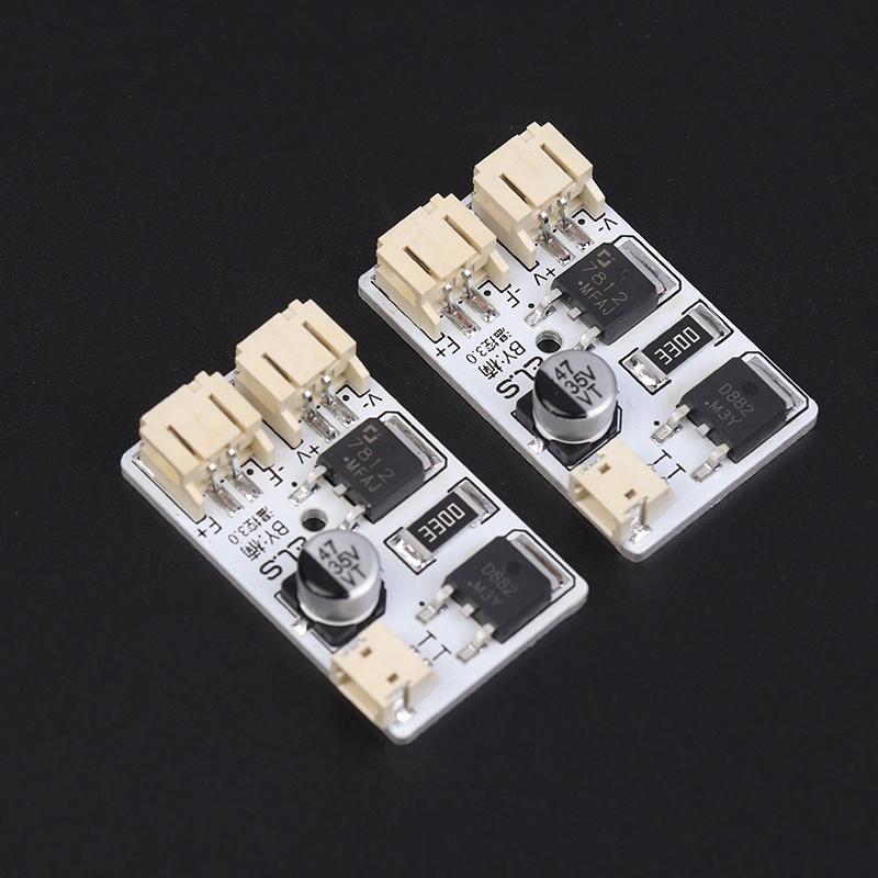 Diy Fan Temperature Control Board Fan Speed Control Step-Down Board Automatic Fan Controller No Welding Diy Pcb Module