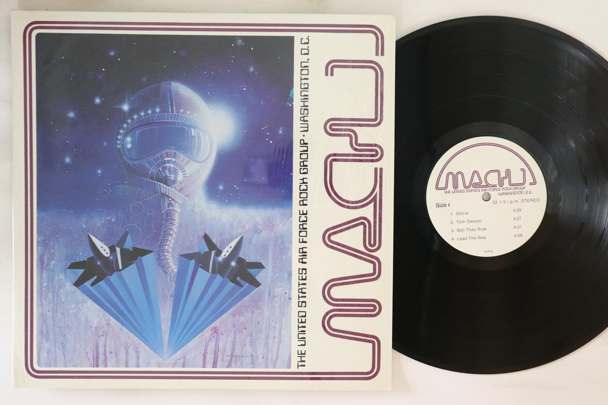 

LP Record UNITED STATES AIR FORCE ROCK GROUP Mach 1 41875 U.S. AIR FORCE 1983 US SoulFunk Used