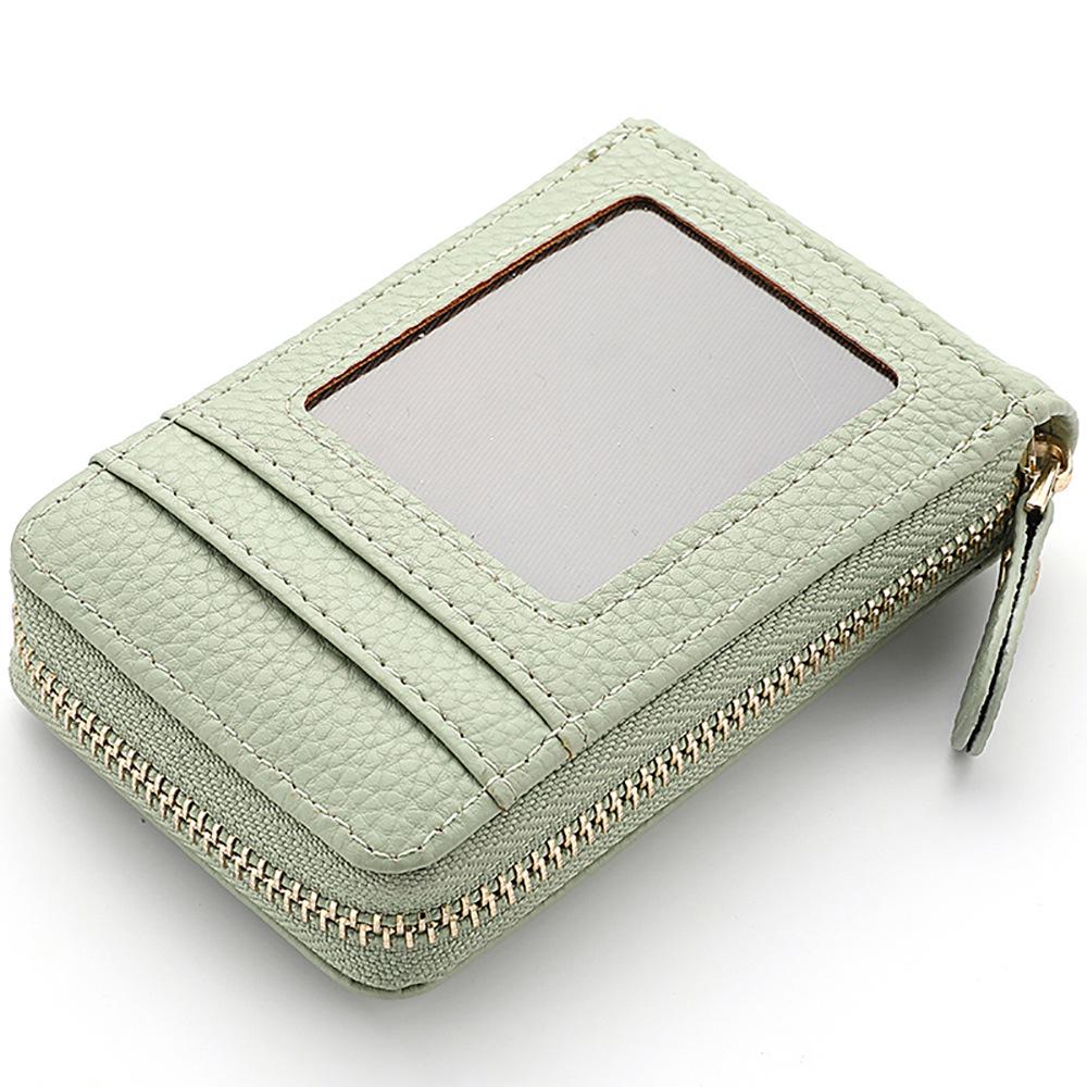 Women's Accordion Card Holder: Simple, Elegant ID & Coin Purse