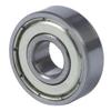 ABUL-10 Pcs Single Shielded 608Z Miniature Deep Groove Ball Bearings