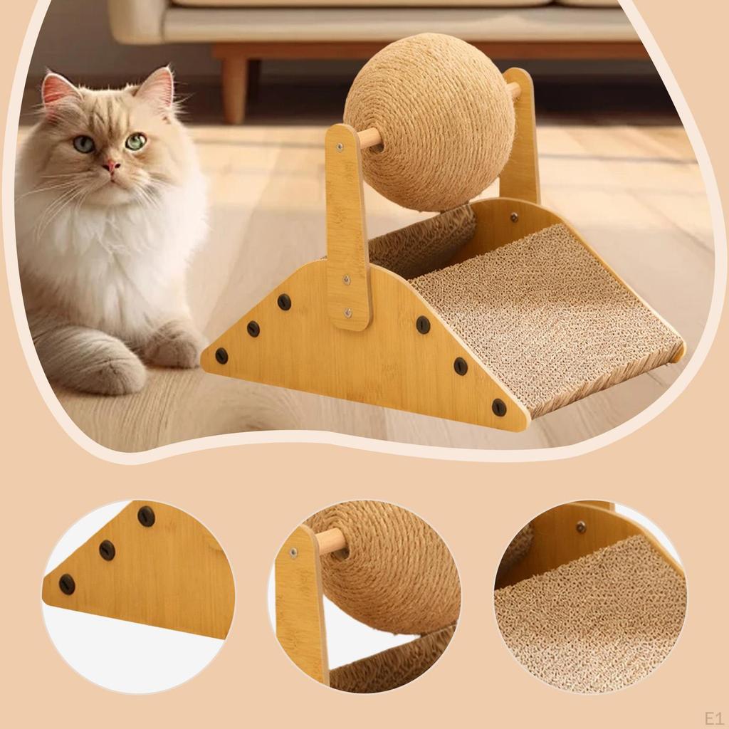 for Bed, with Ball-shaped Scratching Mat Children (ideal Gift).