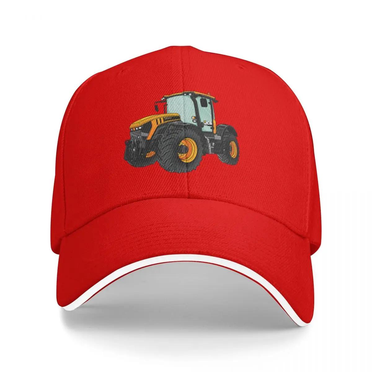 JCB Tractor Yellow Tractor Baseball Cap Luxury Brand Trucker Cap Bobble Hat Golf Hat Unisex Unisexs Caps Womens