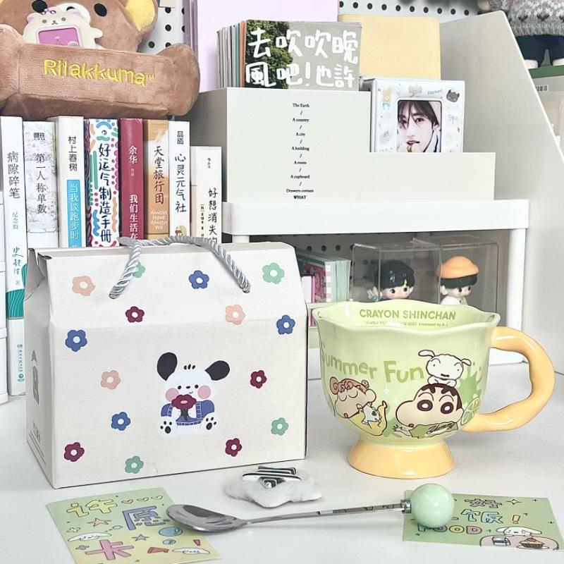 Cup Ceramic Mug Breakfast Coffee Cup Birthday Gift Souvenir Girls Water Cup High Value