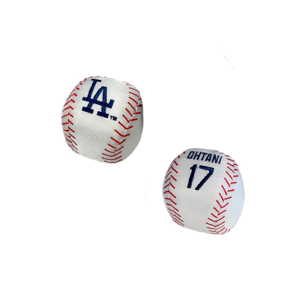 MLB Offizielles Los Angeles Dodgers Shohei Otani Spielermodell Hund Baseball Spielzeug Spielzeug Baseball Los Angeles Dodgers Haustier