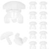 62KD 10Pcs Universal Curtain Track Stop for Enhanceds Home Comfort and Professional