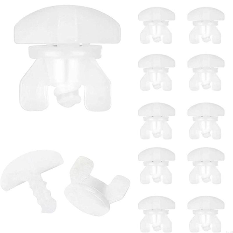 62KD 10Pcs Universal Curtain Track Stop for Enhanceds Home Comfort and Professional