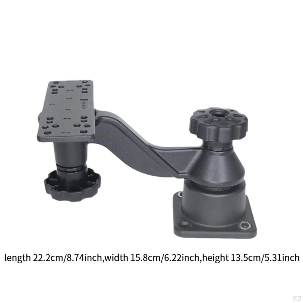 Fish Mount Base Depth Holder Bracket for Boat
