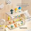 Acrylic Display Stand High Clarity Blind Box Organizer for Anime Collectibles Mini Figures Badge Holder Model Showcase Cabinet