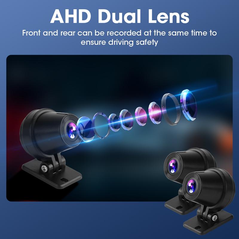 7 Inch Motorcycle Car DVR Wireless Carplay Android Auto Portable GPS Navigation Screen Bluetooth IPX7 Waterproof Moto Display