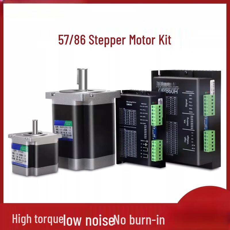 High Torque Stepper Motor Kit with Driver and Controller