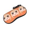 Custom U-Umarues Cute Face Mangas Shell Eyeglasses Case Men Women Cool Classic  Glasses Case Sunglasses Box Pouch
