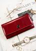 PTN 1680166-9-TVT-6585 Red Leather Wallet