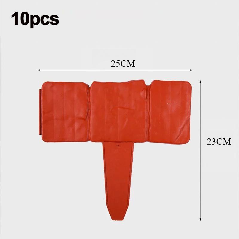 

Садовая окантовка Бордюрный камень Эффект садового ограждения Газонная окантовка для ландшафта Двор Растение Цветочная клумба Пластиковая окантовка Ограждение brick-red,10pcs