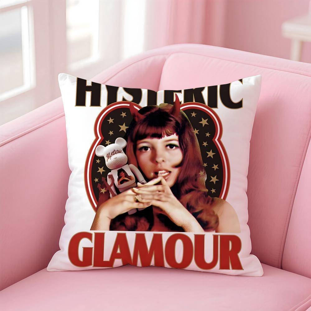 Brand H-Hysteric G-Glamour Cushion Cover Comfortable Reversible Pillow Cover Ideal for Car Sofa Bedroom & Beyond