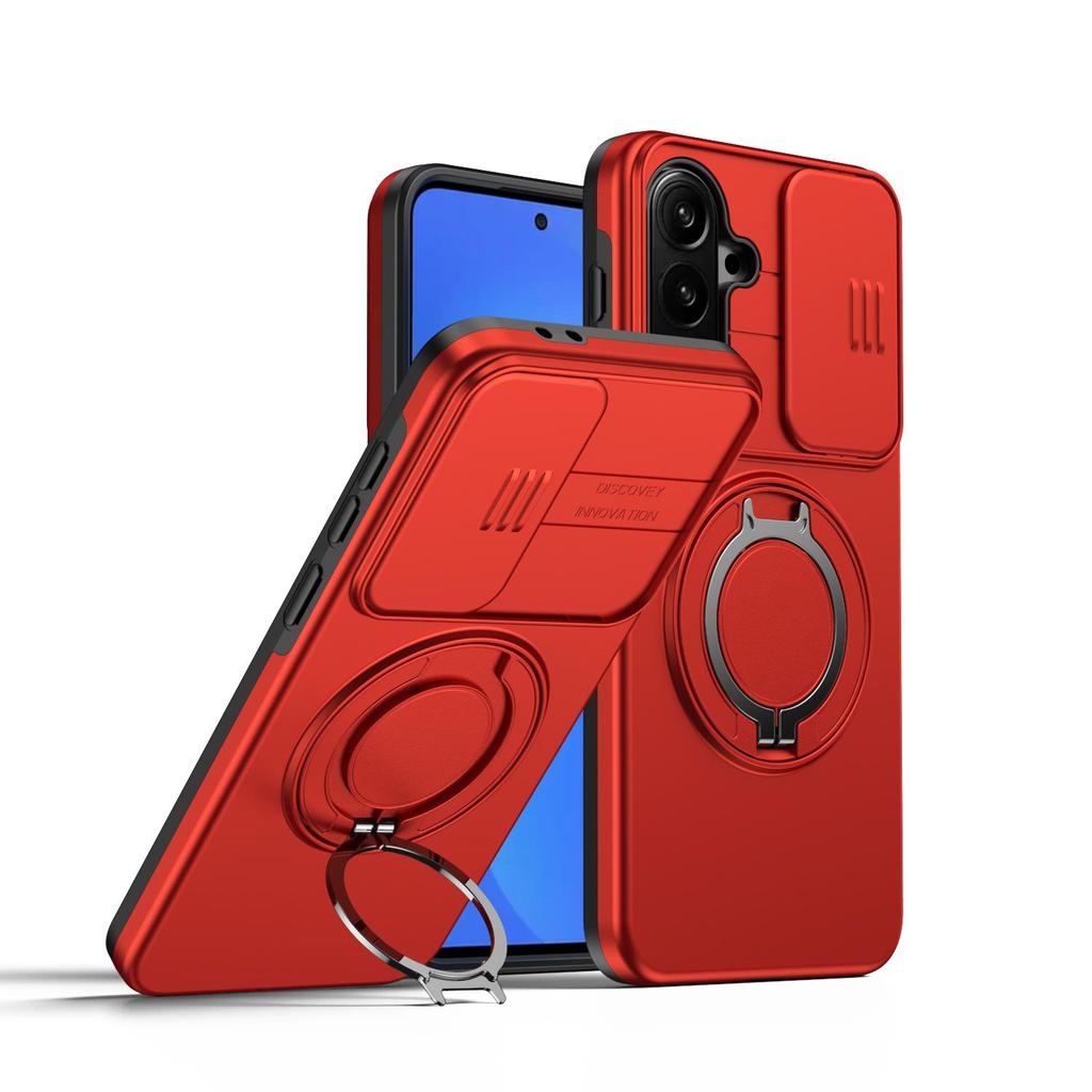 Schiebefenster Linsenschutz Magnetischer Ring Halter Hülle Für Samsung Galaxy A36 A56 A26 A16 Rüstungs Hülle