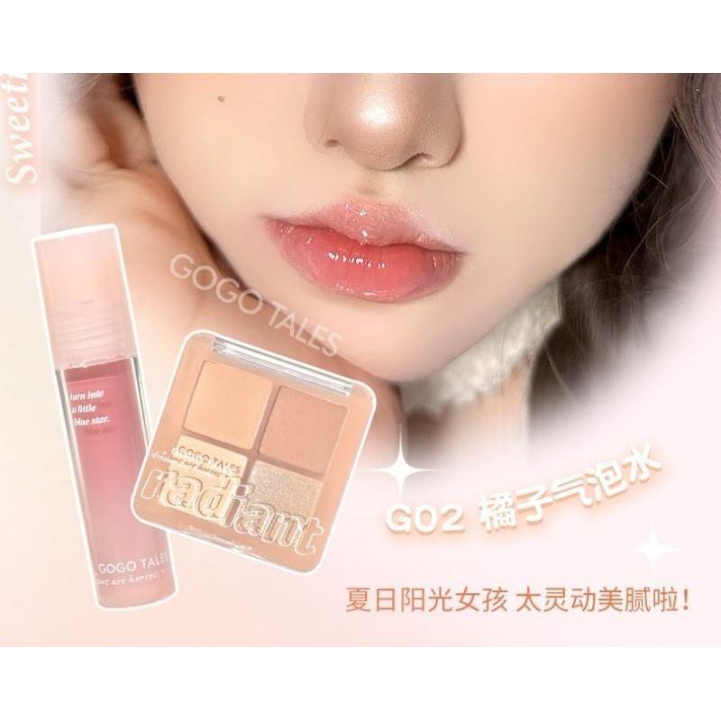 GOGO TALES - Lip Gloss Eyeshadow Palette Set - 3 Type