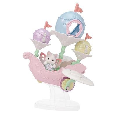 Sylvanian Families Αξιοθέατο Λούνα Παρκ [Αερόστατο Yumeiro στον Ουρανό] F-40 ST Πιστοποίηση Ηλικίες 3+ Παιχνίδι Κουκλόσπιτο Sylvanian Families EPOCH
