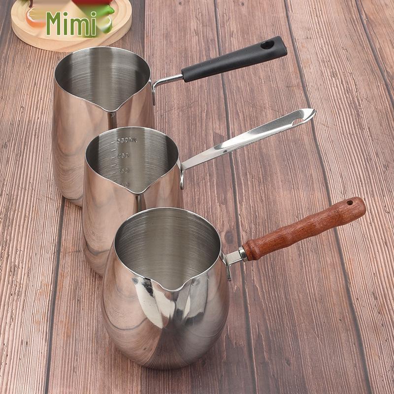 304 Stainless Steel Long Handle Latte Art and Frothing Pitcher (300-950ML)