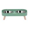 Multi Color Frame Cat Feeding Bowl Adjustable Height Dog Food Water Bowl  Cat Daily Eating