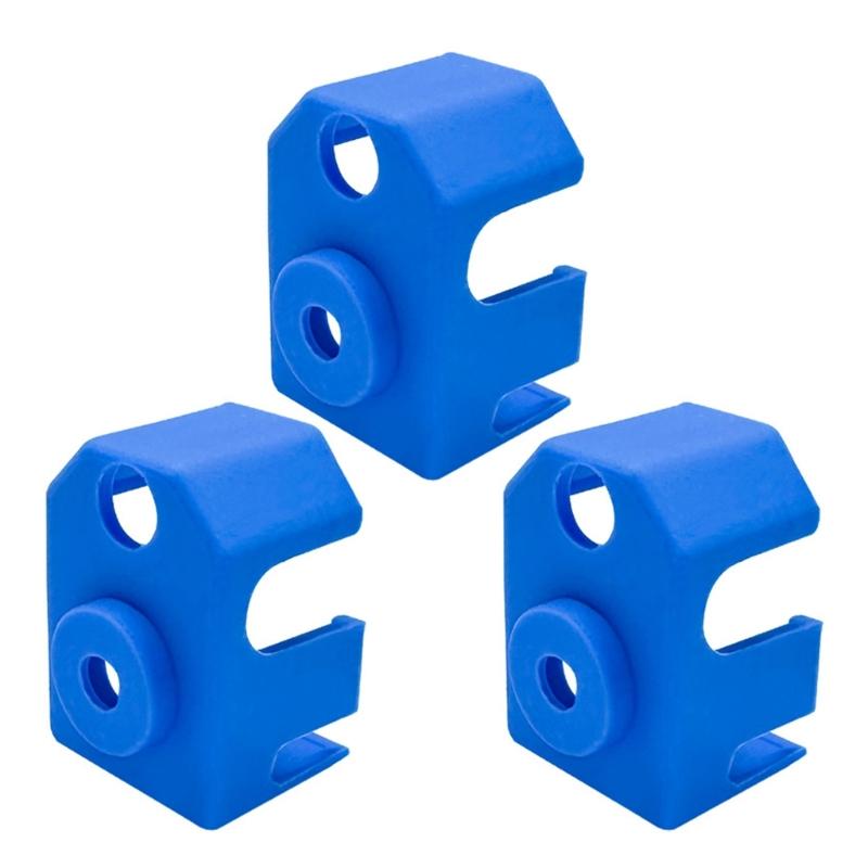 

Silicone Sock 3PCS For Phaetus Dragon 3D Printers Hotend Silicone Cover, Hotend Heat Insulation Case Cover 1 синий