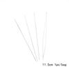 Stainless Steel 5Pcs Opening Curved Beading Needles Tools Pins for Bead Threading String Cord Easy DIY Jew… More