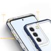 Hurtel Samsung S22+ Clear Gel Case Blue Frame
