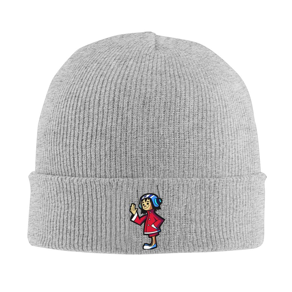 Gorillaz  Beanie Hats  Bonnet Hats Unisex Adult Retro Hippie Knitted Hat Autumn Winter Graphic Head Wrap Caps