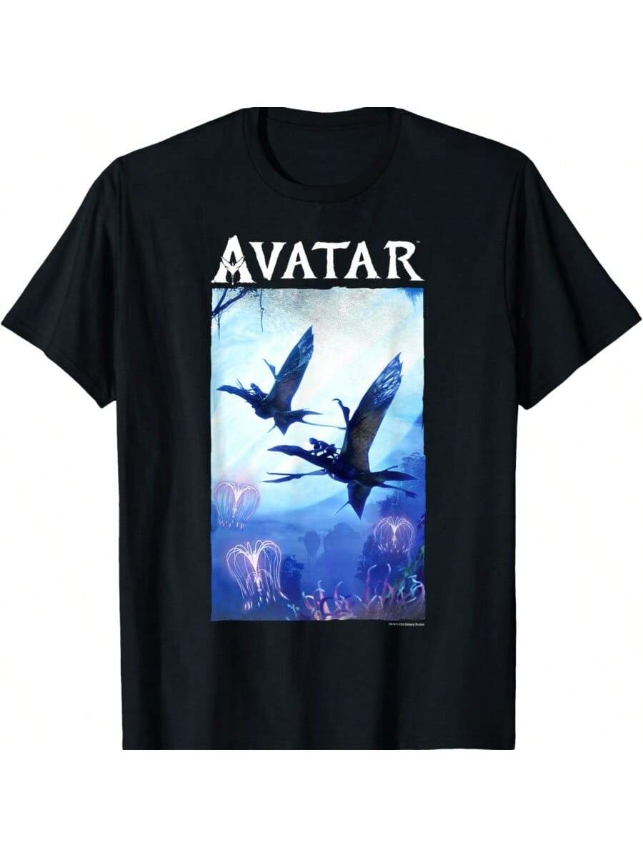 Avatars The Way Of Water Avatars Flight Pandoras Panel T-Shirt S разноцветный