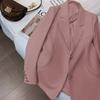 Formal Blazers Suit Jacket for Women Solid Color Long Sleeve Blazers