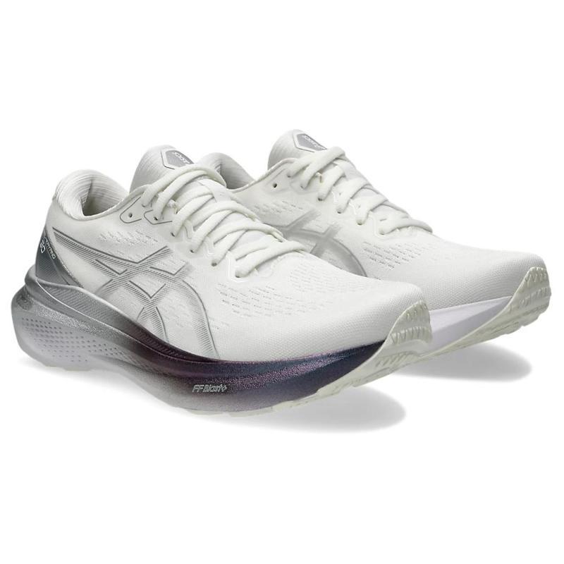 ASICS Gel Kayano 30 Platinum Real White Pure Silver Women's Sneakers 1012B718-100