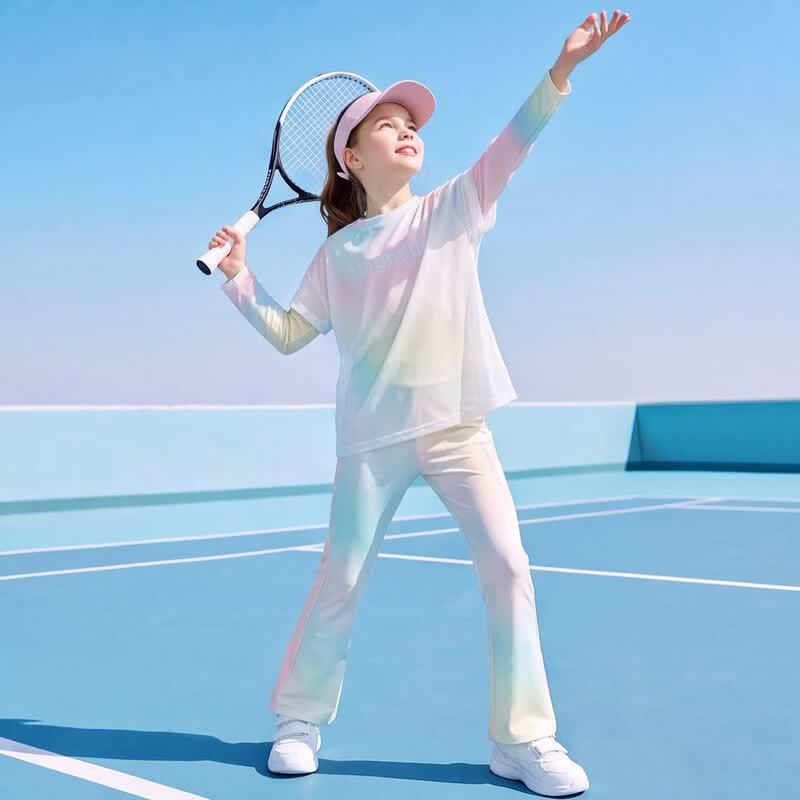 Moonkids Girls' Quick-Dry Long-Sleeve Training Wear Collection