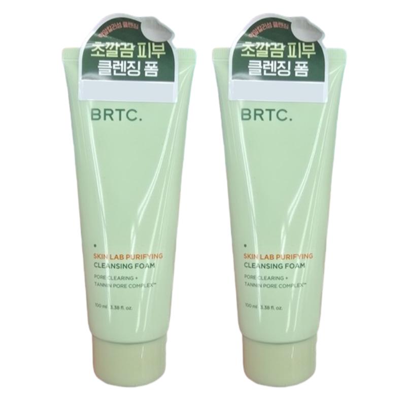 BRTC Skin Lab Reinigender Reinigungsschaum 100ml – Porenreinigender Gesichtschaum, Erfrischende tägliche Gesichtsreinigung, Reine & Ausgeglichene Hautpflege