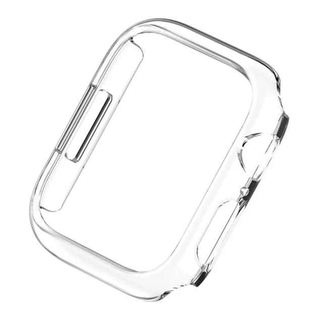 Apple Watch Kılıfı Kapağı 45mm 41mm 44mm 40mm 42mm 38mm 46 49 mm Aksesuarlar PC Koruyucu tampon iWatch Series 8 7 SE 6 5 4 3 9