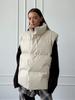 Women Autumn Winter Vests Stand Collar Loose Warm Vest Cotton-padded Coat Casual Women's Jackets Outerwears