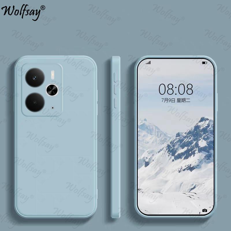 

Конфетный чехол для Realme 14 5G Чехол Противоударный Мягкий Оригинальный Жидкий Силиконовый Задний Чехол Realme 14 Чехол для Realme 14 5G 6,67 дюйма Realme 14