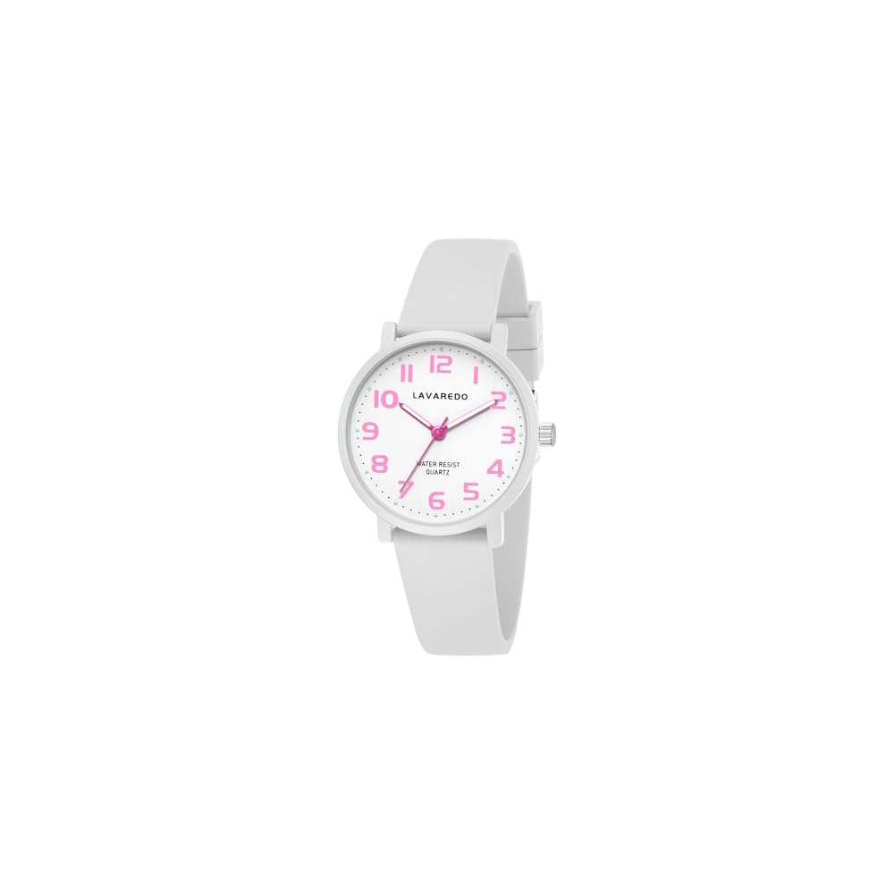 ShunkanSai Exam Watch Analog Silent Second Hand Waterproof Simple Stylish Unisex for Students