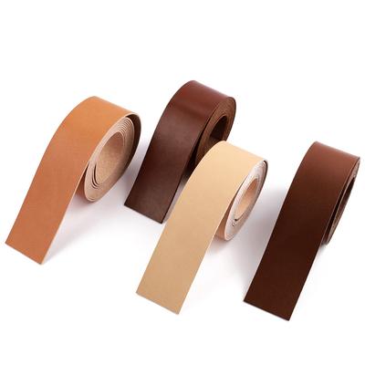 Wear-Resistant And Durable, Strong Napa Pattern Super Transfer Leather Strip, Handmade Accessories Brown Leather Clothing Luggage Accessories