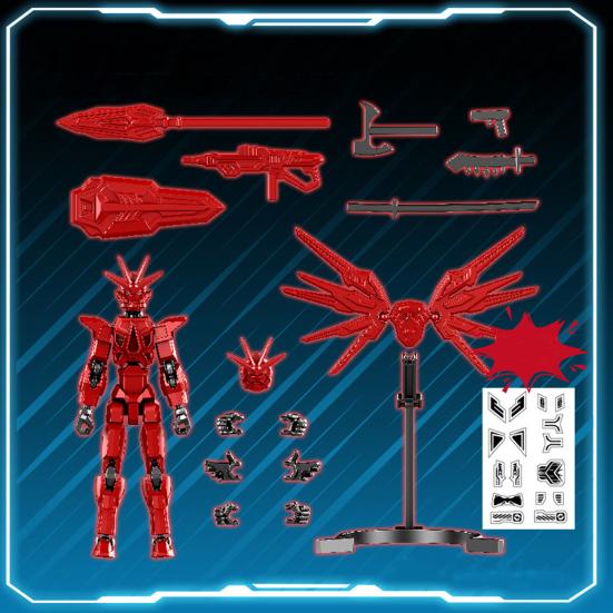 Movable Joints Robot Action Figure with Accessories Magnetic 3D Printed