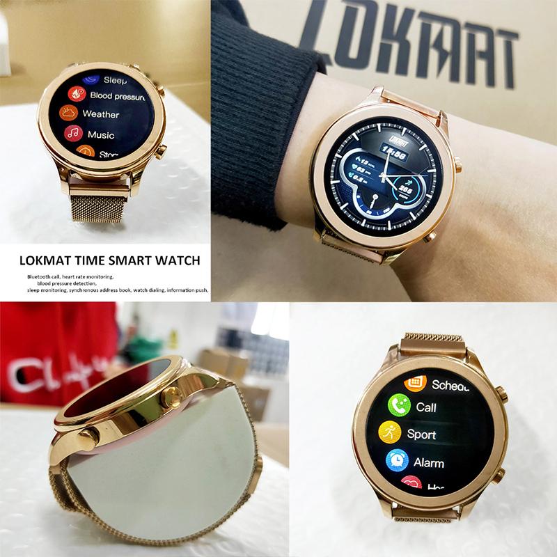 Buy LOKMAT Time 2021 New Fitness Tracker Smart Watch Bluetooth Call Heart  Rate Tracker Message Reminder Smartwatches for Android IOS at affordable  prices — free shipping, real reviews with photos — Joom
