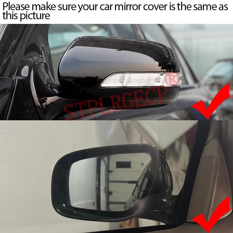 Für Mercedes-Benz E-Klasse W211 S211 2006-2009 Links Rechts Tür Seitenflügel Spiegelglas Beheizt Klar Rückansicht Rückspiegel LH RH