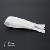 Zipper - ECLAIR - Z54 - 6mm Separable - 95 Cm - White