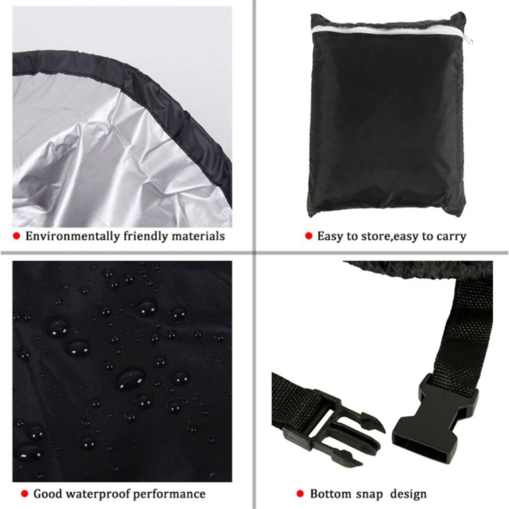 Rainproof Garden Mower Cover Waterproof Protective Cover Lawn Mower Cover Garden Equipment