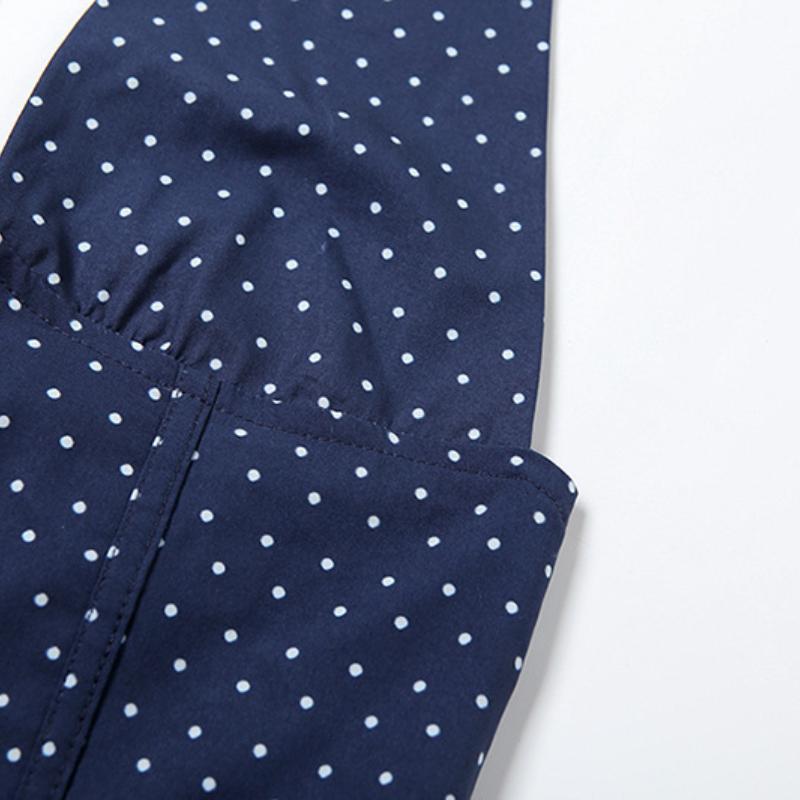 European and American Spring Women's Clothing Pure Desire Sexy Hanging Neck Vest Slim Fit Polka Dot Wrapped Hip Short Skirt Set