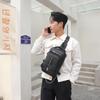 Vielseitige wasserdichte Crossbody-Brusttasche für Herren - Trendig, Lässig, Kleiner Rucksack aus Weltraumstoff