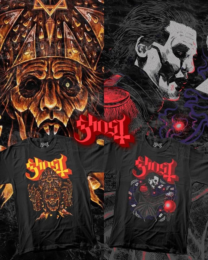 Summer T-shirt Men's Hip Hop Streetwear Casual Cotton Oversized Y2k Tee Death Metal TShirt Punk Rock Short Sleeves Mans Clothing