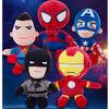 Big Size Cartoon Super Hero Plushies Captain America Spider Man Iron Man Doll Soft Stuffed Anime Plushies Birthday Gifts Kids