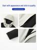 Waterproof Anti-static Color-block Outdoor Mountaineering Jacket with Custom Embroidery