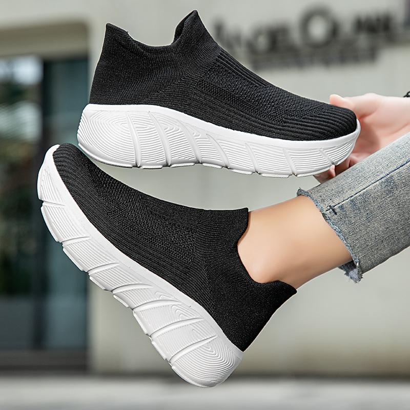 Damskie mokasyny loafersy casualowe wsuwane buty do chodzenia lato męskie wsuwki lekkie skarpetkowe buty dla matki duży rozmiar 35-45