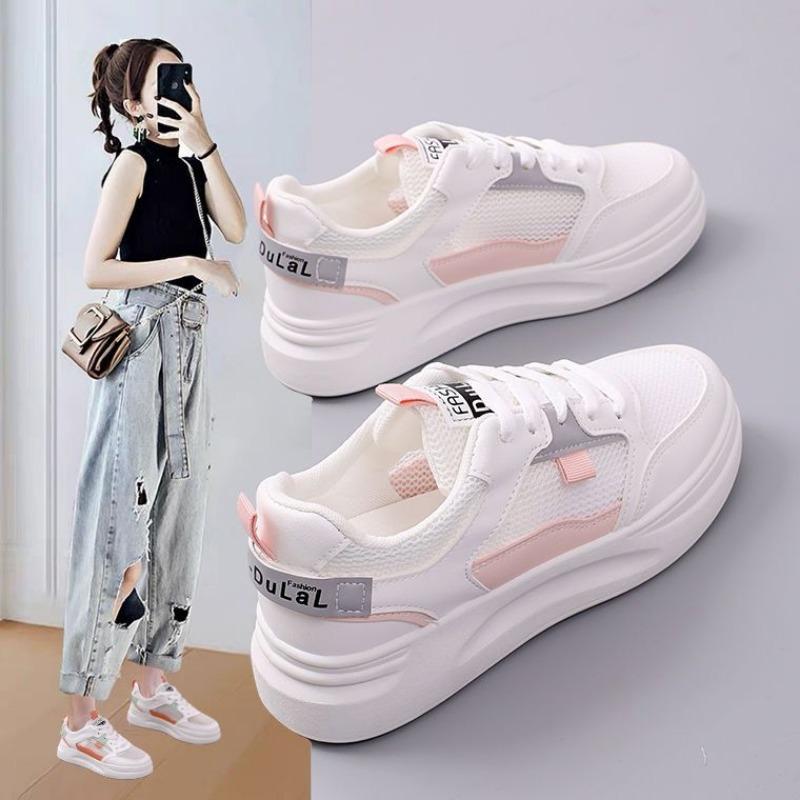 Fashion Low Fashion Women's Tennis Sports Running Shoes for Women 2024 Pink Flat Cute Spring Autumn Without Heel Canvas Casual Sneakers